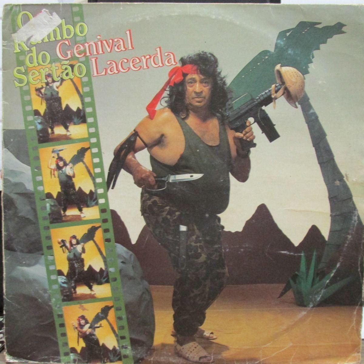 Portada de Álbum "O Rambo do Sertão", de Genival Lacerda