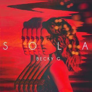 Portada del álbum "Sola", de Becky G