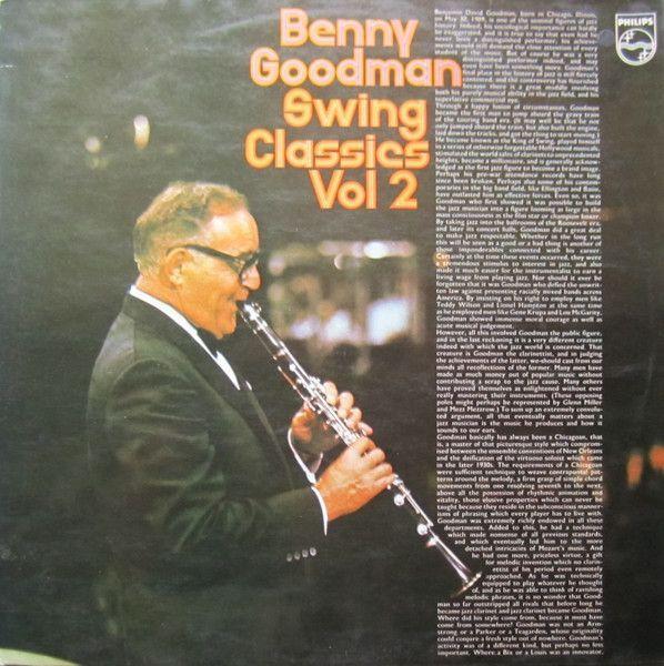 Capa do álbum "Swing Classics - Vol. 2", de Benny Goodman