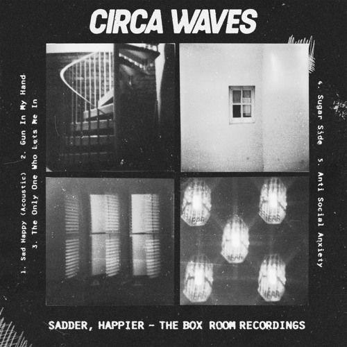 Portada de Sencillo/EP "Sadder, Happier", de Circa Waves