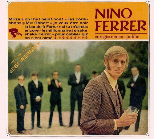 Capa do Álbum "Enregistrement Public", de Nino Ferrer