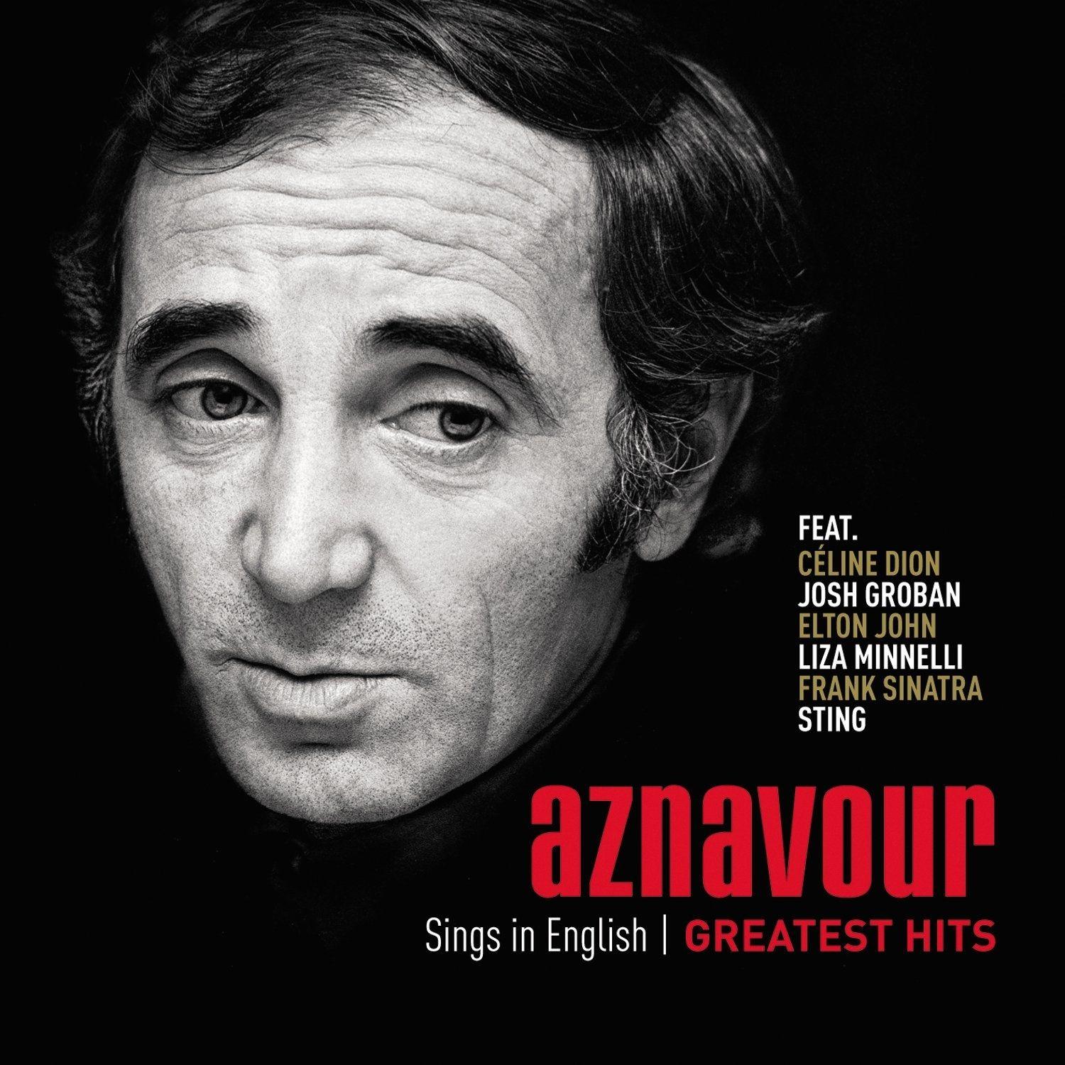 Portada de Álbum "Sings In English / Greatest Hits", de Charles Aznavour