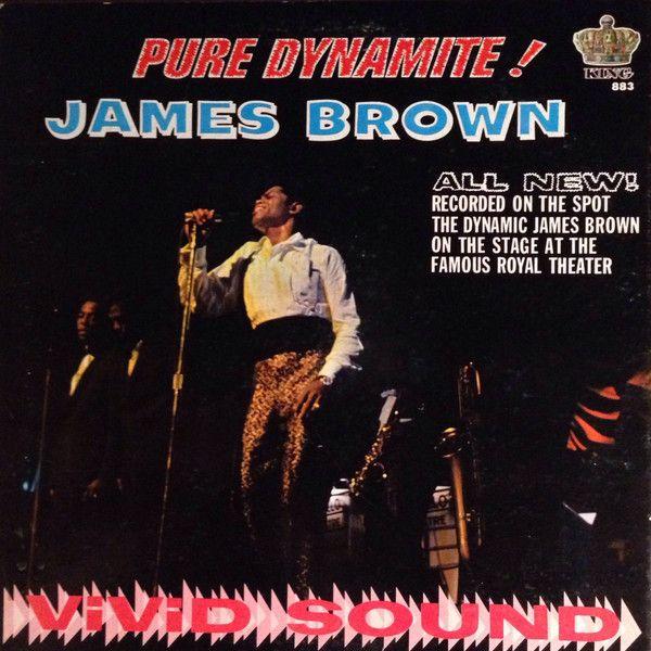 Album cover of "Pure Dynamite!" by James Brown