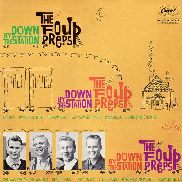 Portada de Álbum "Down By The Station", de Four Preps