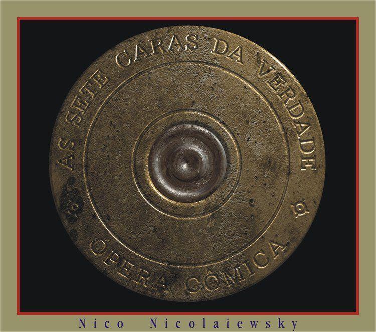 Portada de Álbum "As Sete Caras da Verdade", de Nico Nicolaiewsky