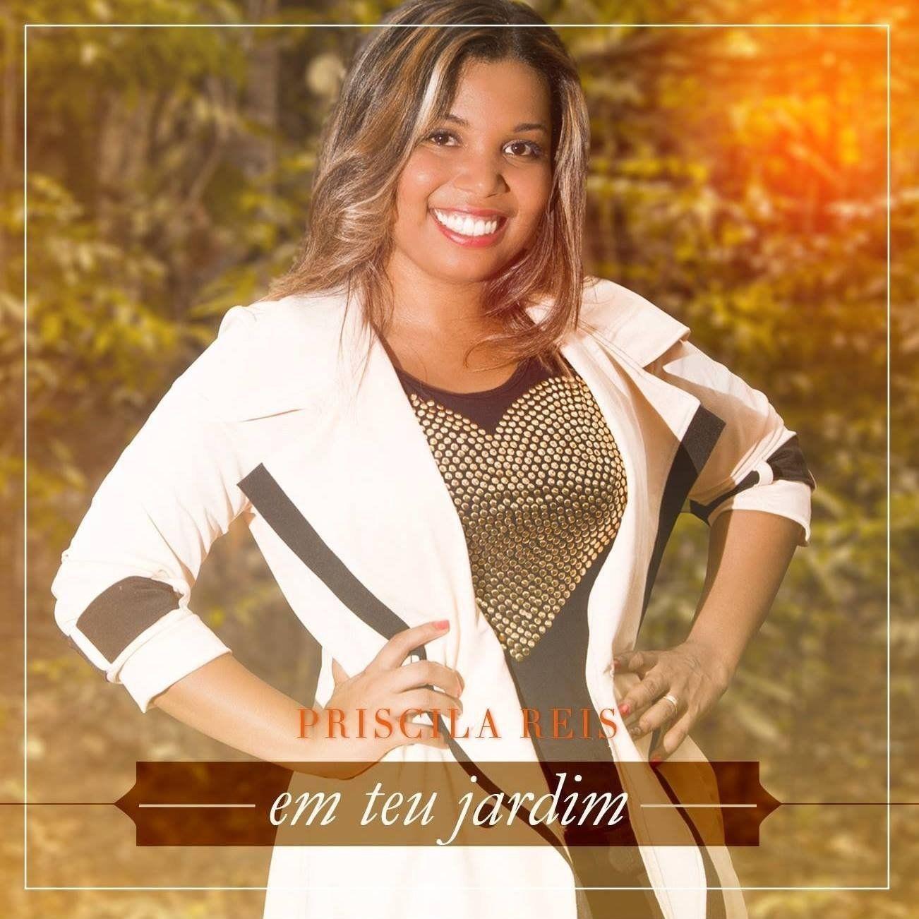 Portada de Álbum "Em Teu Jardim", de Priscila Reis