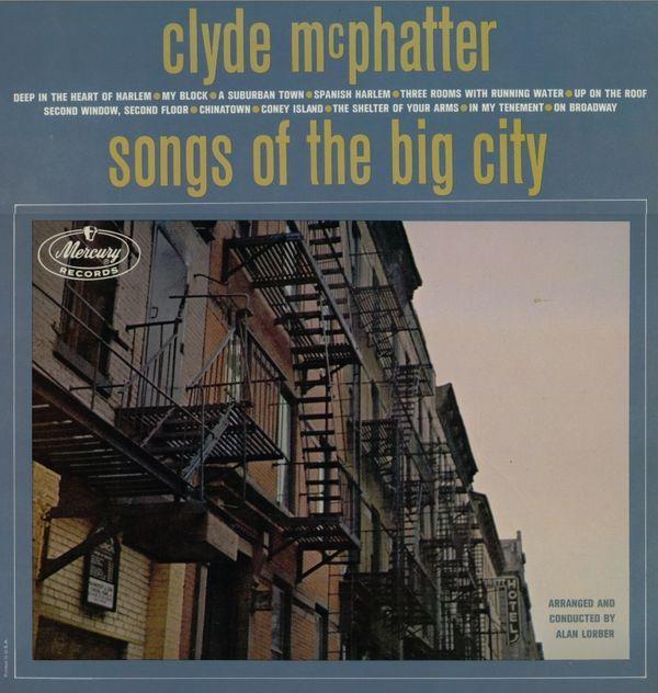Capa do Álbum "Songs Of The Big City", de Clyde McPhatter
