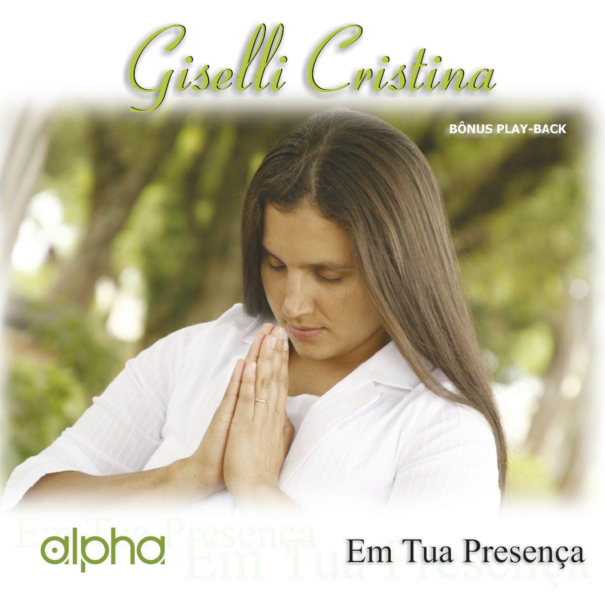 Portada de Álbum "Em Tua Presença", de Giselli Cristina