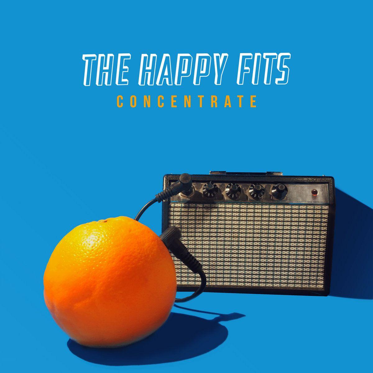Portada de Álbum "Concentrate", de The Happy Fits