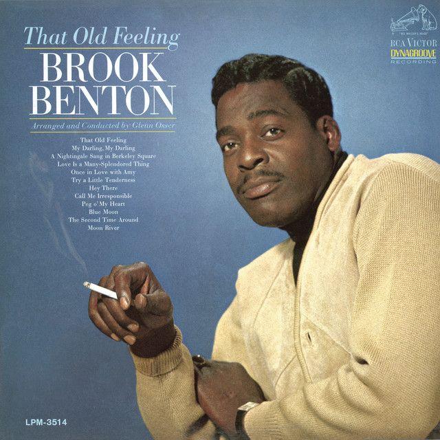 Portada del álbum "That Old Feeling", de Brook Benton