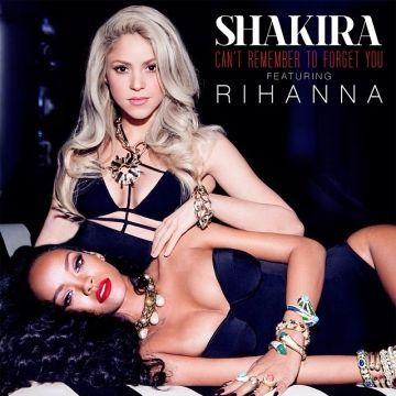 Album cover of "Can't Remember To Forget You" by Shakira