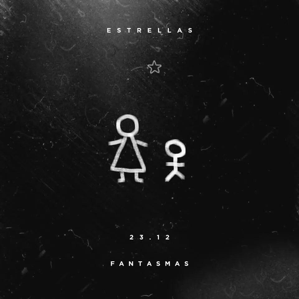 Portada de Sencillo/EP "Estrellas ", de Fantasmas Banda