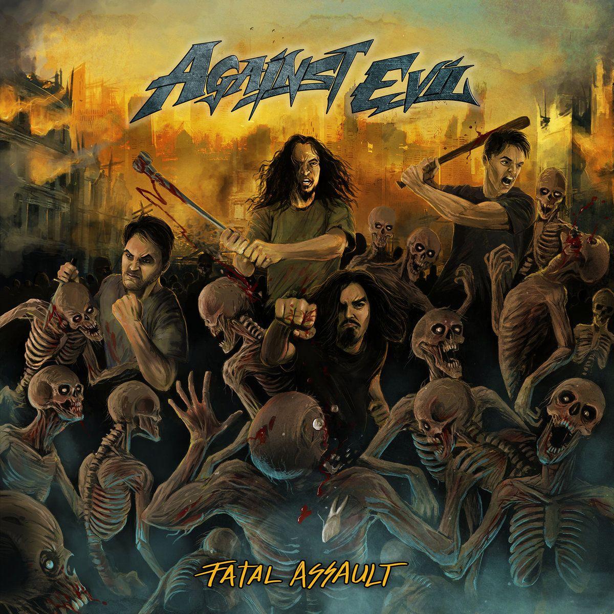 Portada de Sencillo/EP "Fatal Assault", de Against Evil