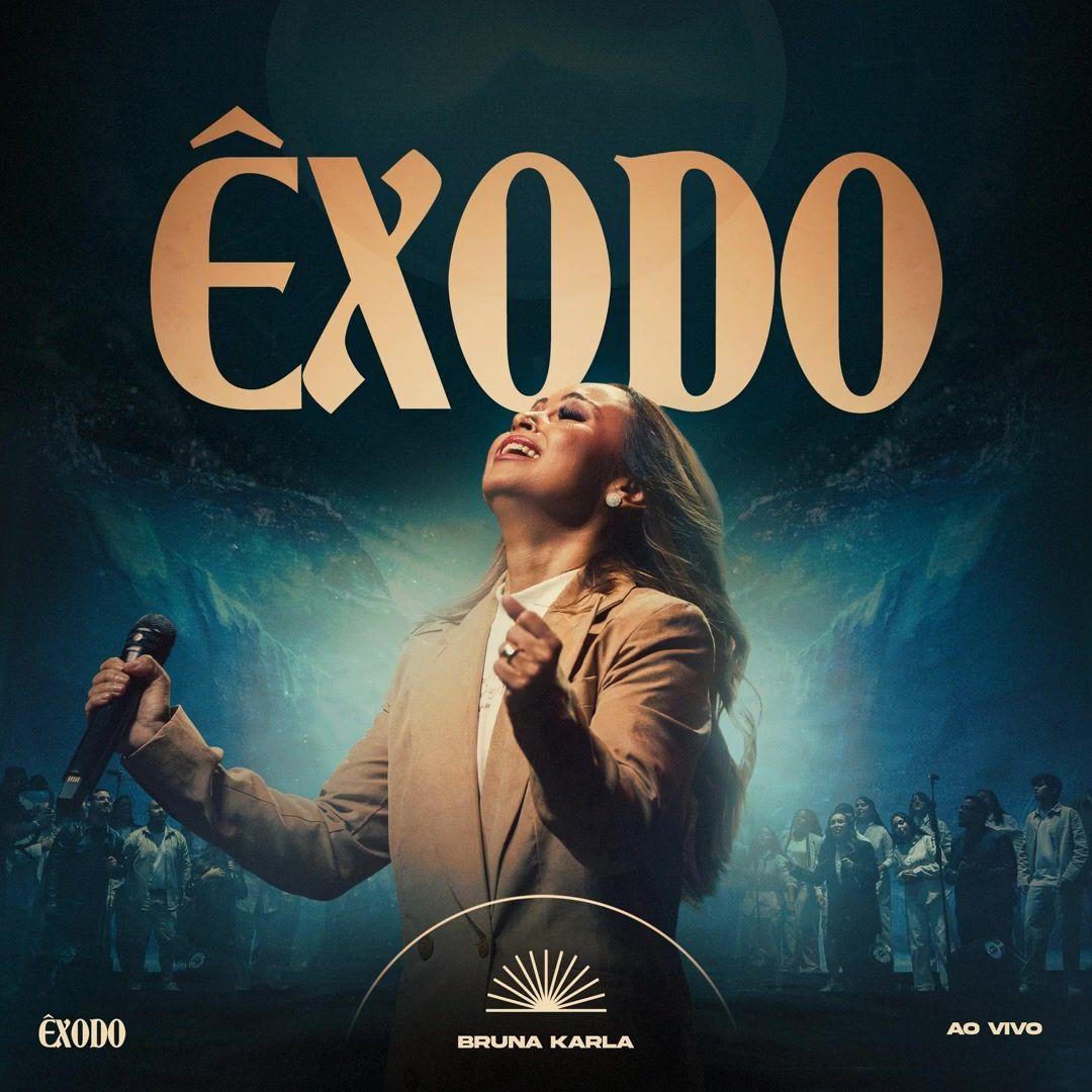 Portada del álbum "Êxodo", de Bruna Karla