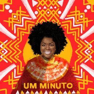 Portada del álbum "Um Minuto", de Janine Mathias