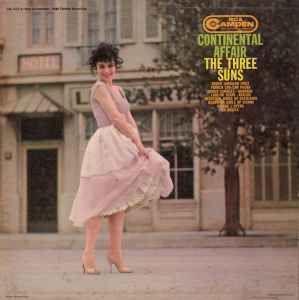 Capa do Álbum "Continental Affair", de The Three Suns