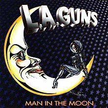 Capa do álbum "Man In The Moon", de L.A. Guns