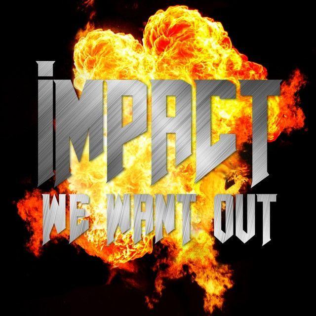Portada de Sencillo/EP "We Want Out", de Impact (Heavy Metal)