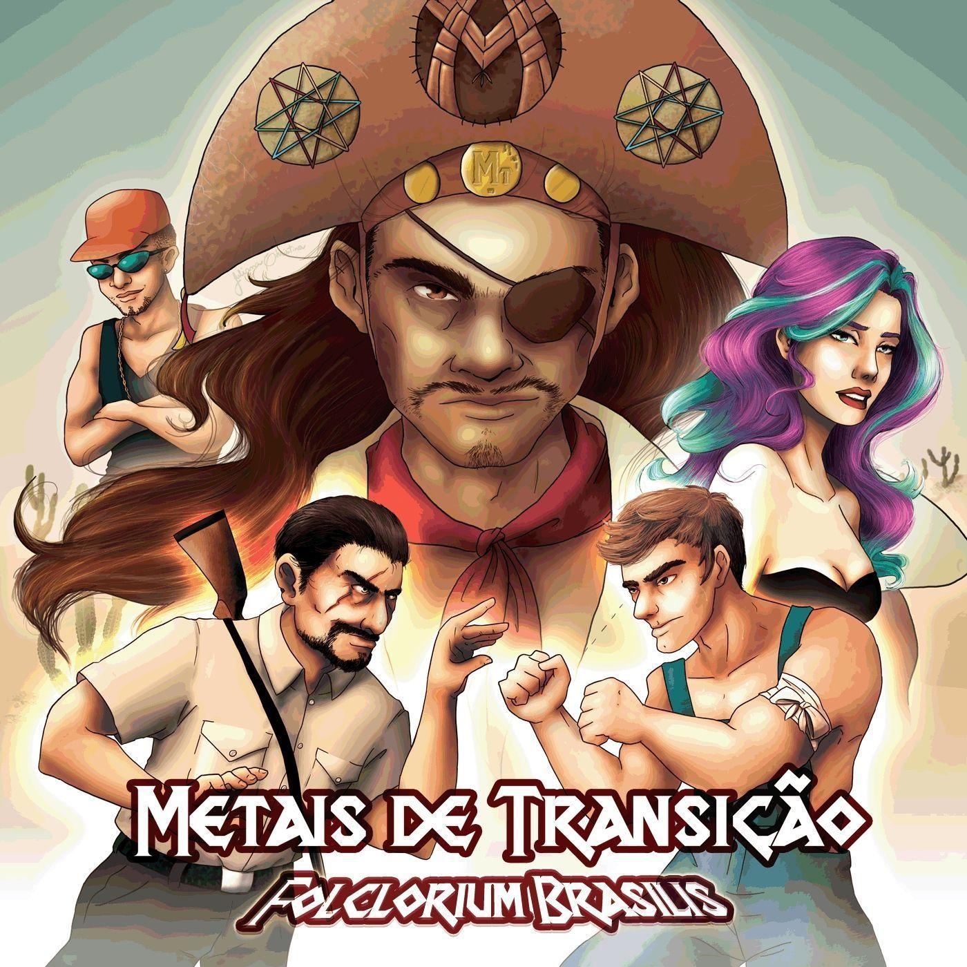 Portada de Álbum "Folclorium Brasilis", de Metais de Transição