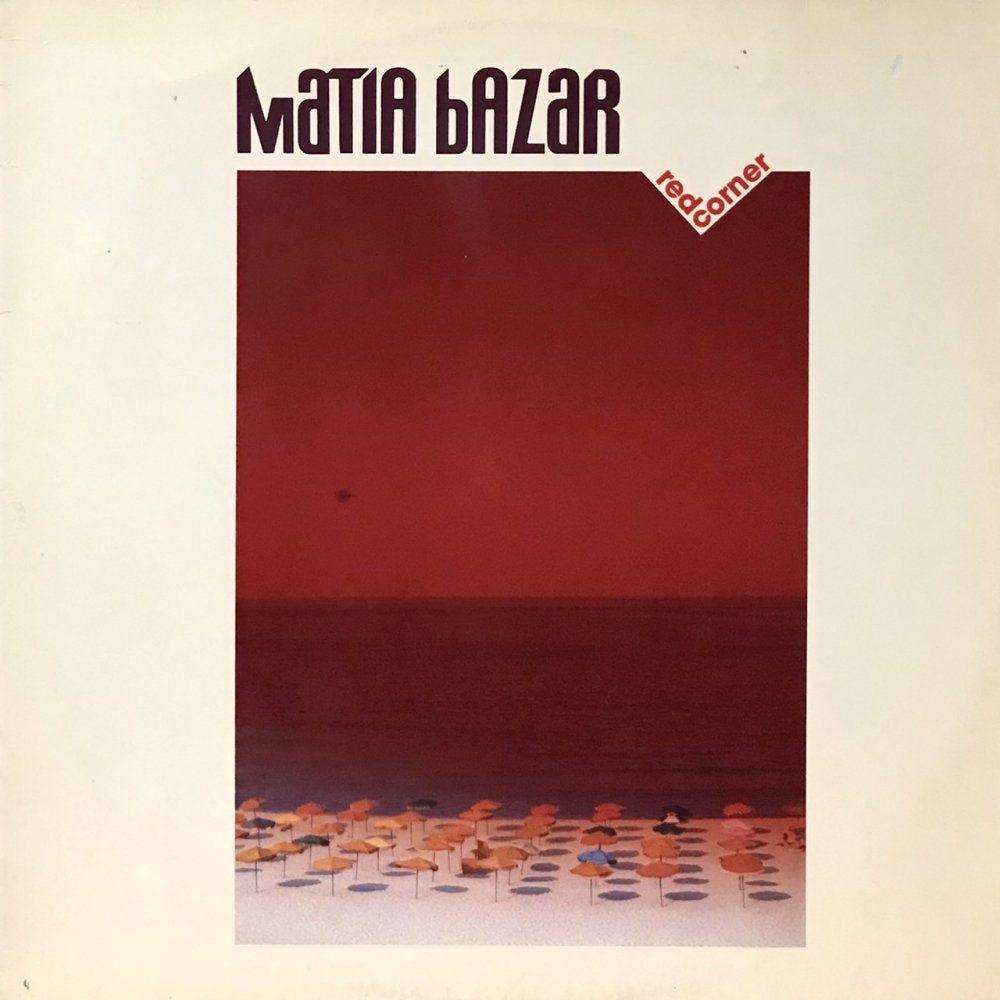 Capa do Álbum "Red Corner", de Matia Bazar