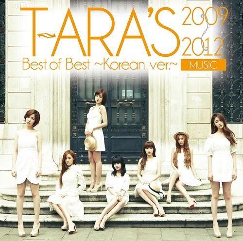 Portada de Álbum " T-ara’s Best Of Best 2009-2012 Korean Ver. ", de T-ARA