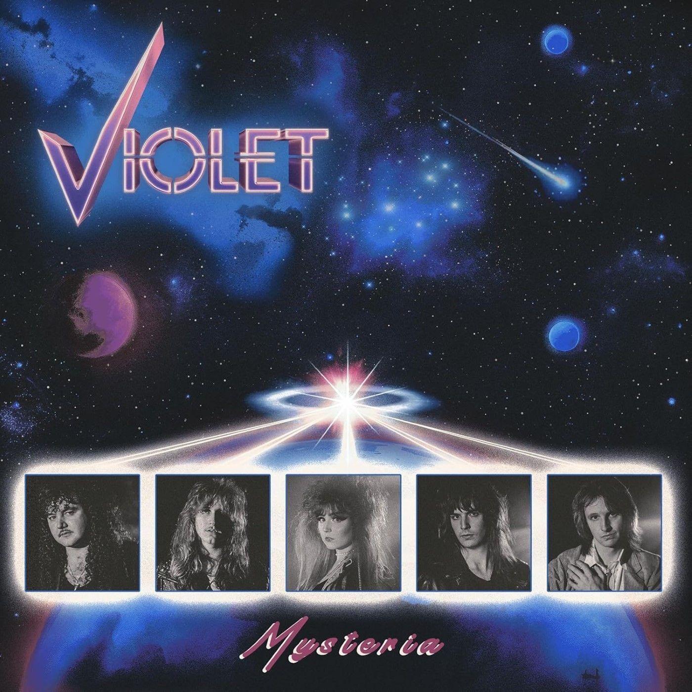 Portada de Álbum "Mysteria", de Violet (Alemanha)