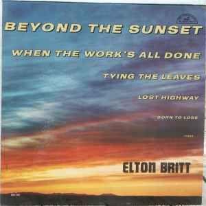 Capa do Álbum "Beyond The Sunset", de Elton Britt