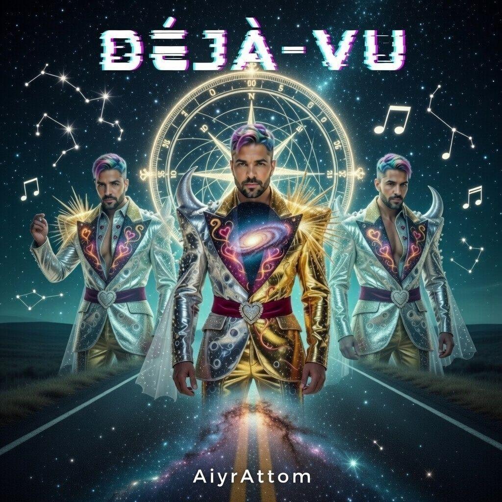 Portada del álbum "DÉJÀ-VU ", de AiyrAttom