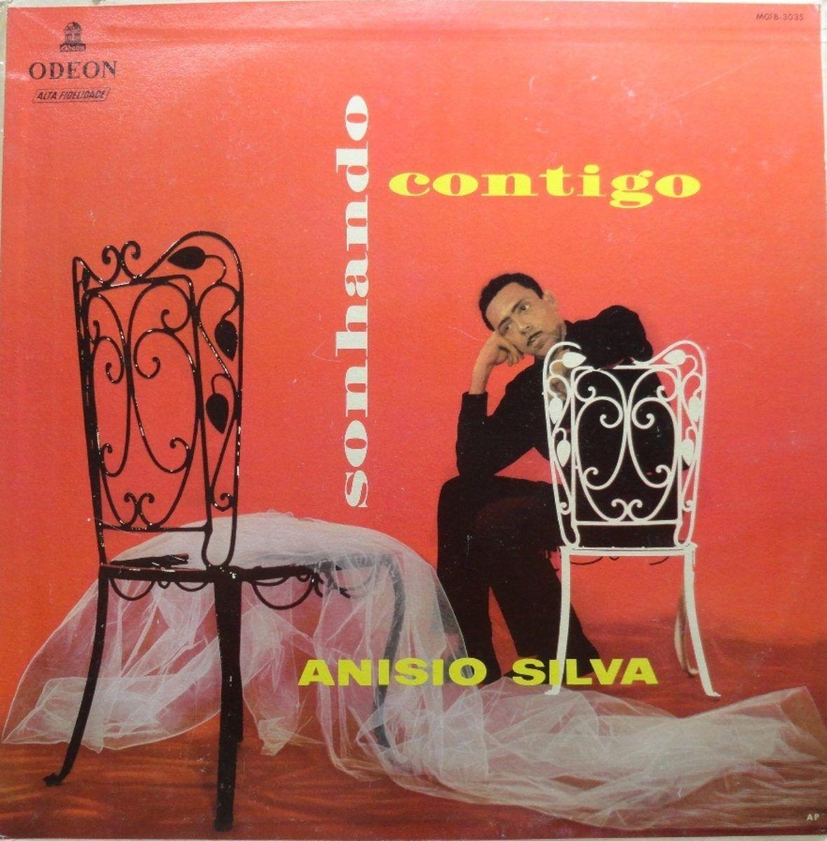Portada de Álbum "Sonhando Contigo", de Anísio Silva