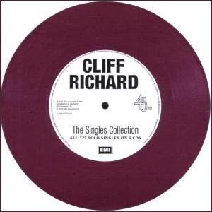 Capa do Álbum "The Singles Collection", de Cliff Richard
