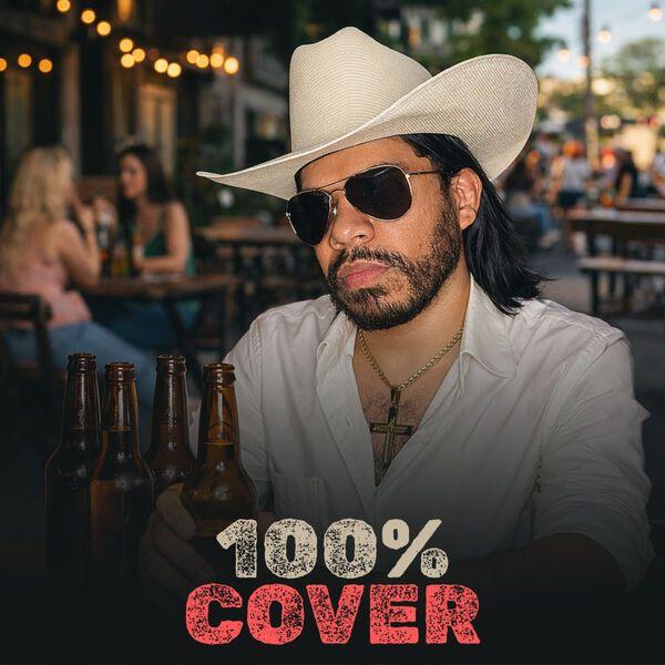 Portada del álbum "100% Cover", de Dalvan Ferraz