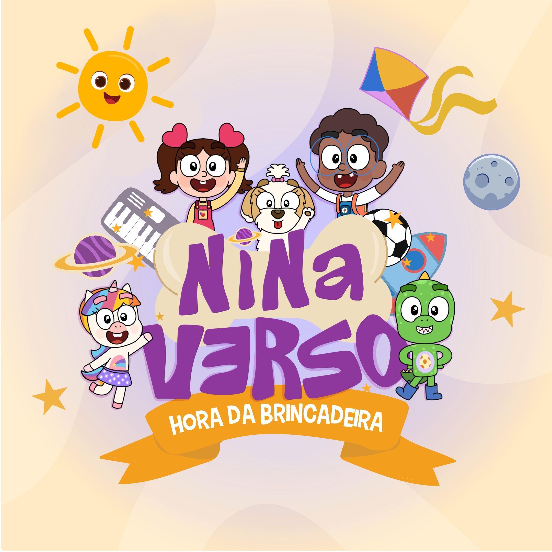 Portada de Álbum "Hora da Brincadeira", de NinaVerso