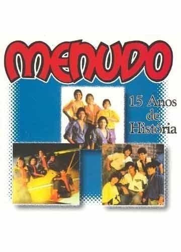 Portada de Álbum "15 Anos De História", de Menudo