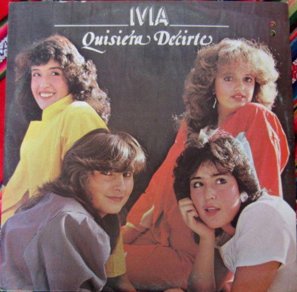 Capa do Álbum "Quisiera Decirte", de Ivia