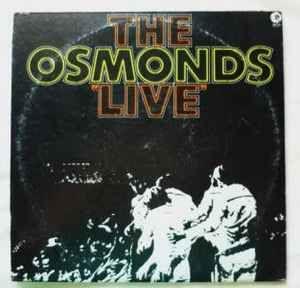 Portada de Álbum "Live", de The Osmonds
