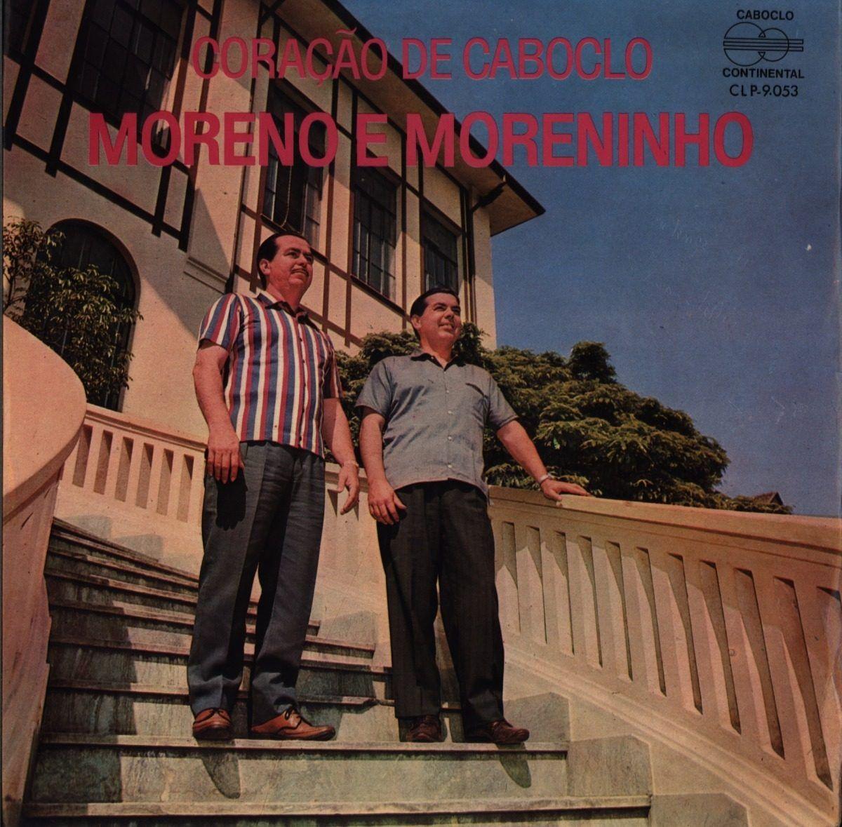Portada de Álbum "Coração de Caboclo", de Moreno e Moreninho
