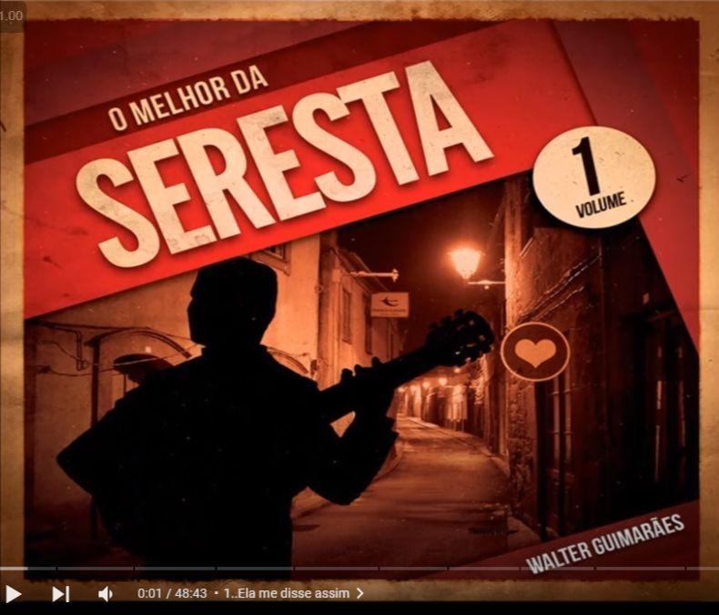 Portada de Álbum "O Melhor da Seresta", de Walter Guimarães