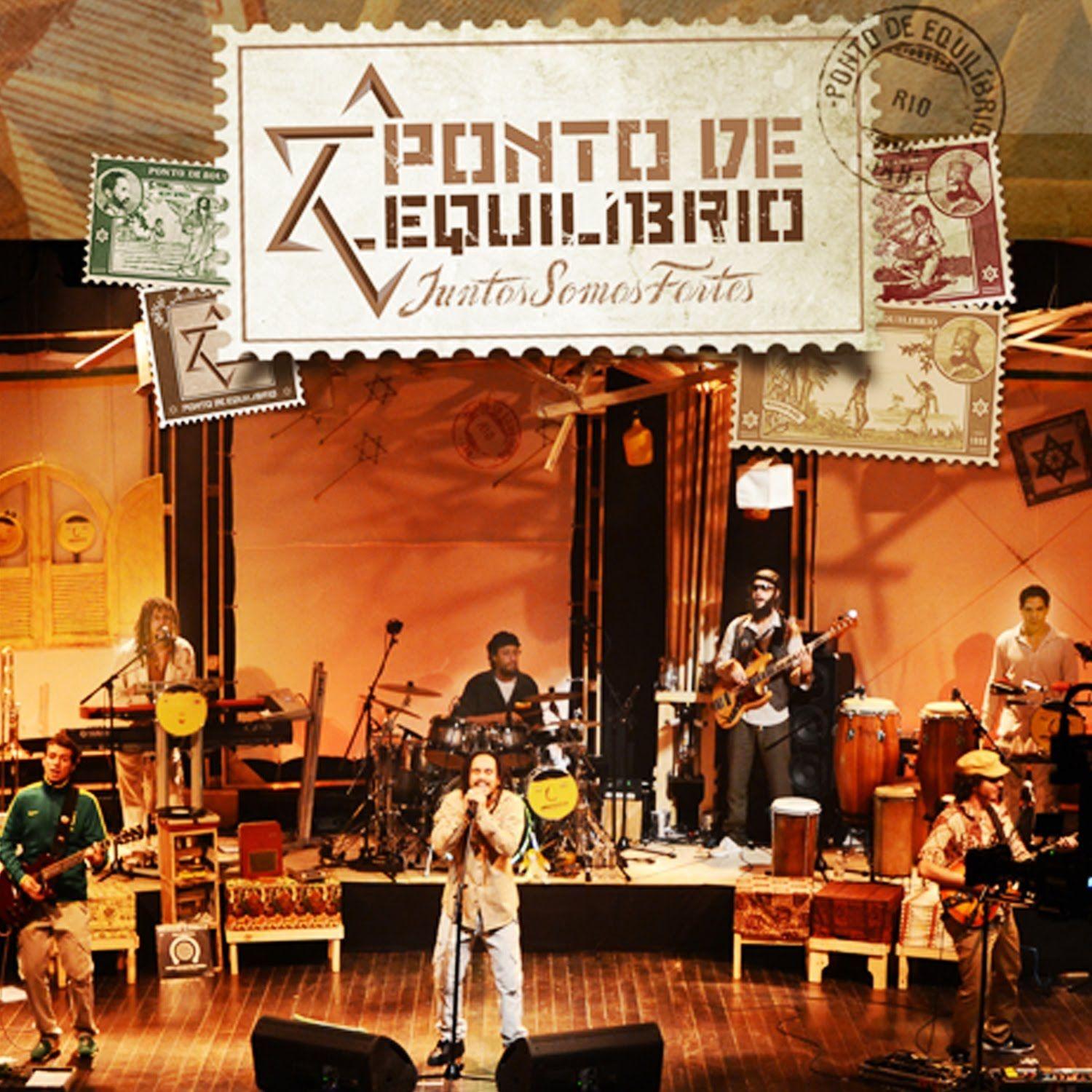 Portada de Álbum "Juntos Somos Fortes Ao Vivo", de Ponto De Equilibrio