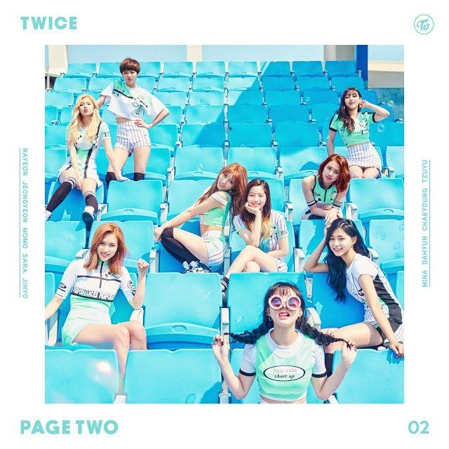 Portada del álbum "Page Two", de TWICE