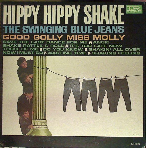 Portada de Álbum "Hippy Hippy Shake", de The Swinging Blue Jeans