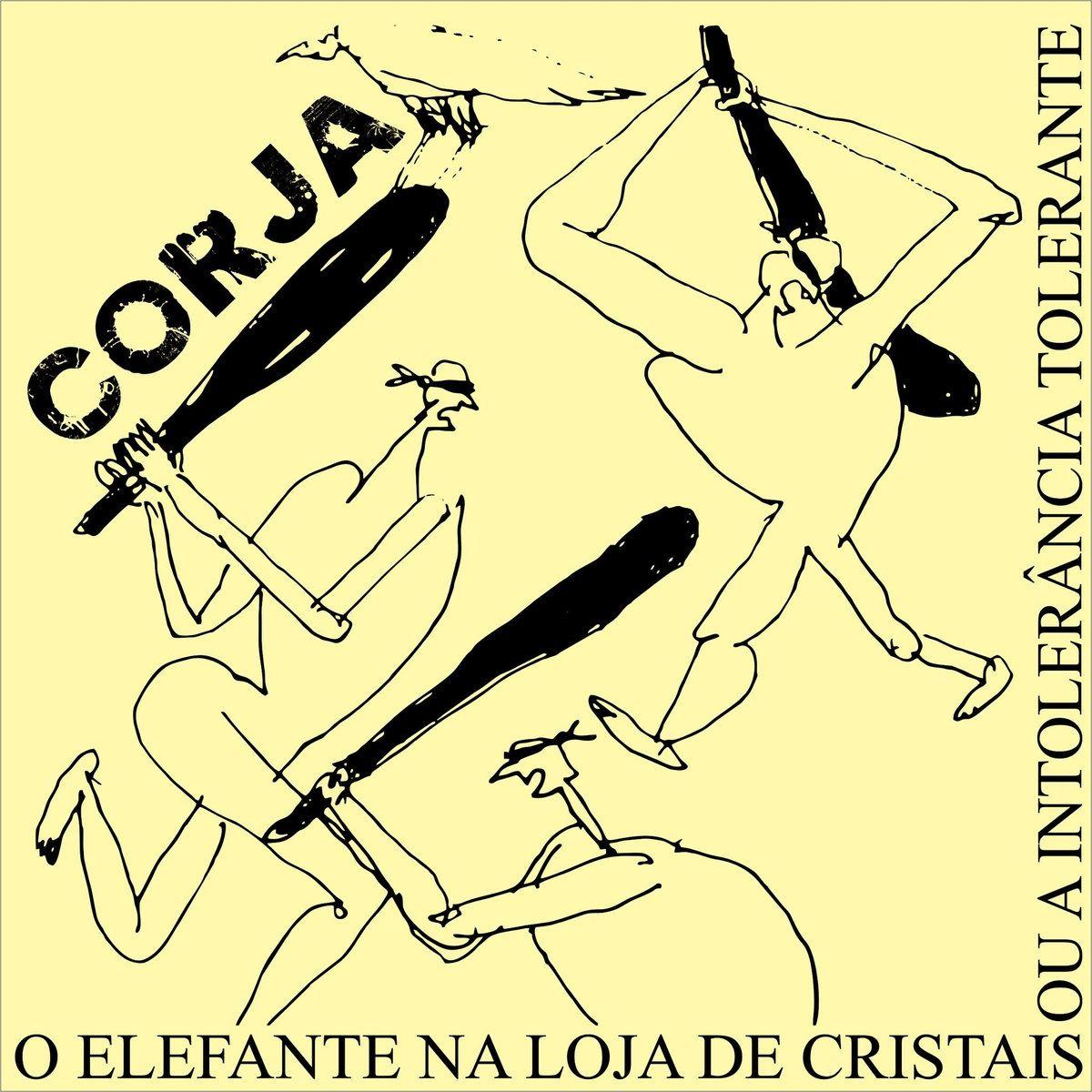 Portada de Álbum "O Elefante Na Loja de Cristais Ou a Intolerância Tolerante", de Corja