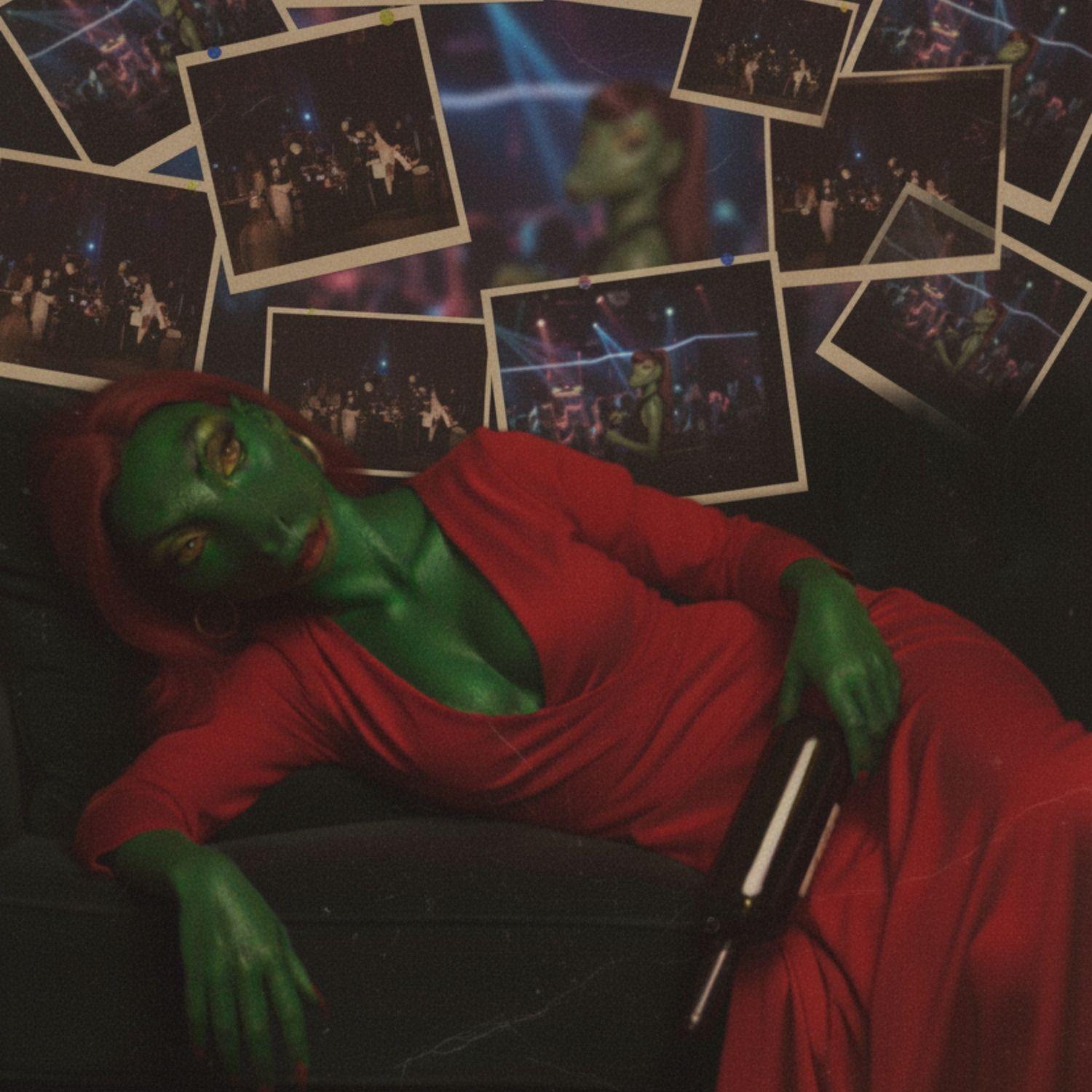 Portada de Sencillo/EP "Álcool Cíclico", de Jacaroa Crocodila