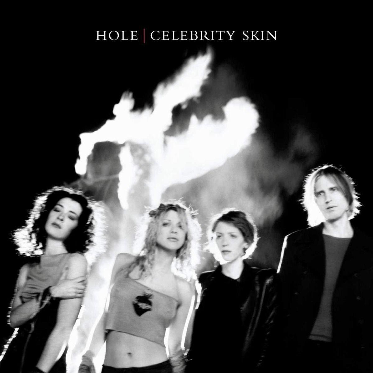 Capa do Álbum "Celebrity Skin", de Hole