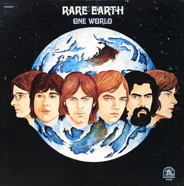 Portada del álbum "One World", de Rare Earth