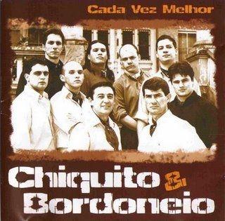 Portada de Álbum "Cada Vez Melhor", de Chiquito e Bordoneio