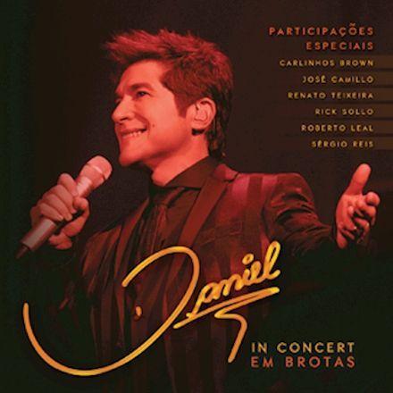Portada del álbum "In Concert Em Brotas", de Daniel