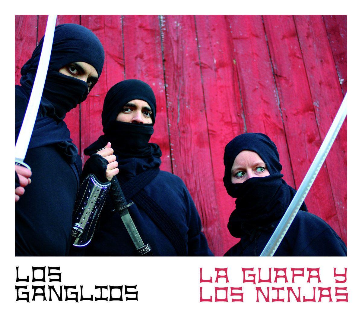 Portada de Álbum "La Guapa y Los Ninjas", de Los Ganglios