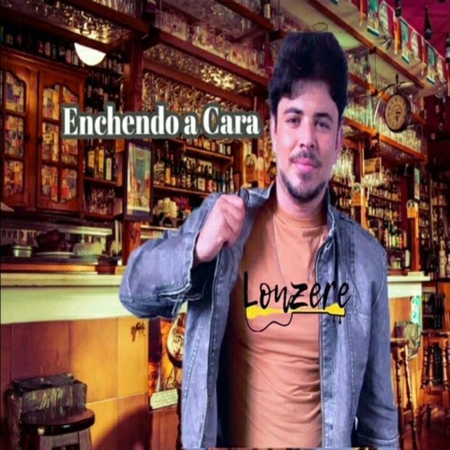 Portada de Sencillo/EP "Enchendo a Cara", de Lonzere