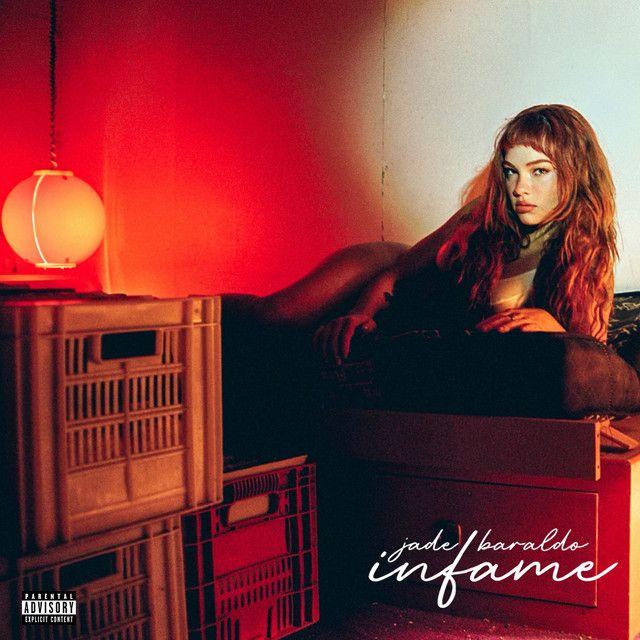 Portada de Sencillo/EP "INFAME", de Jade Baraldo