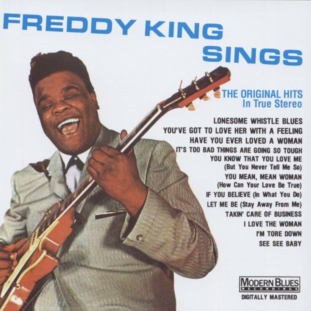 Capa do Álbum "Freddie King Sing ", de Freddie King